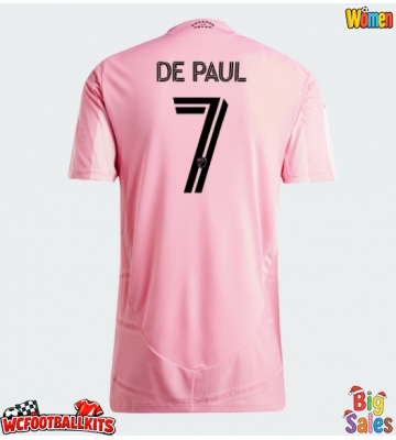 Inter Miami Rodrigo De Paul #7 Replica Home Stadium Shirt for Women 2026-27 Short Sleeve